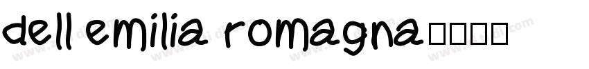dell emilia romagna字体转换